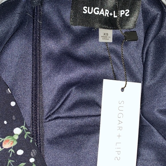 Secret Romance Floral Print Ruffled High-Low Maxi Dress - Picture 5 of 6